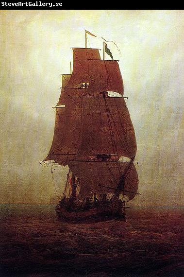 Caspar David Friedrich Segelschiff